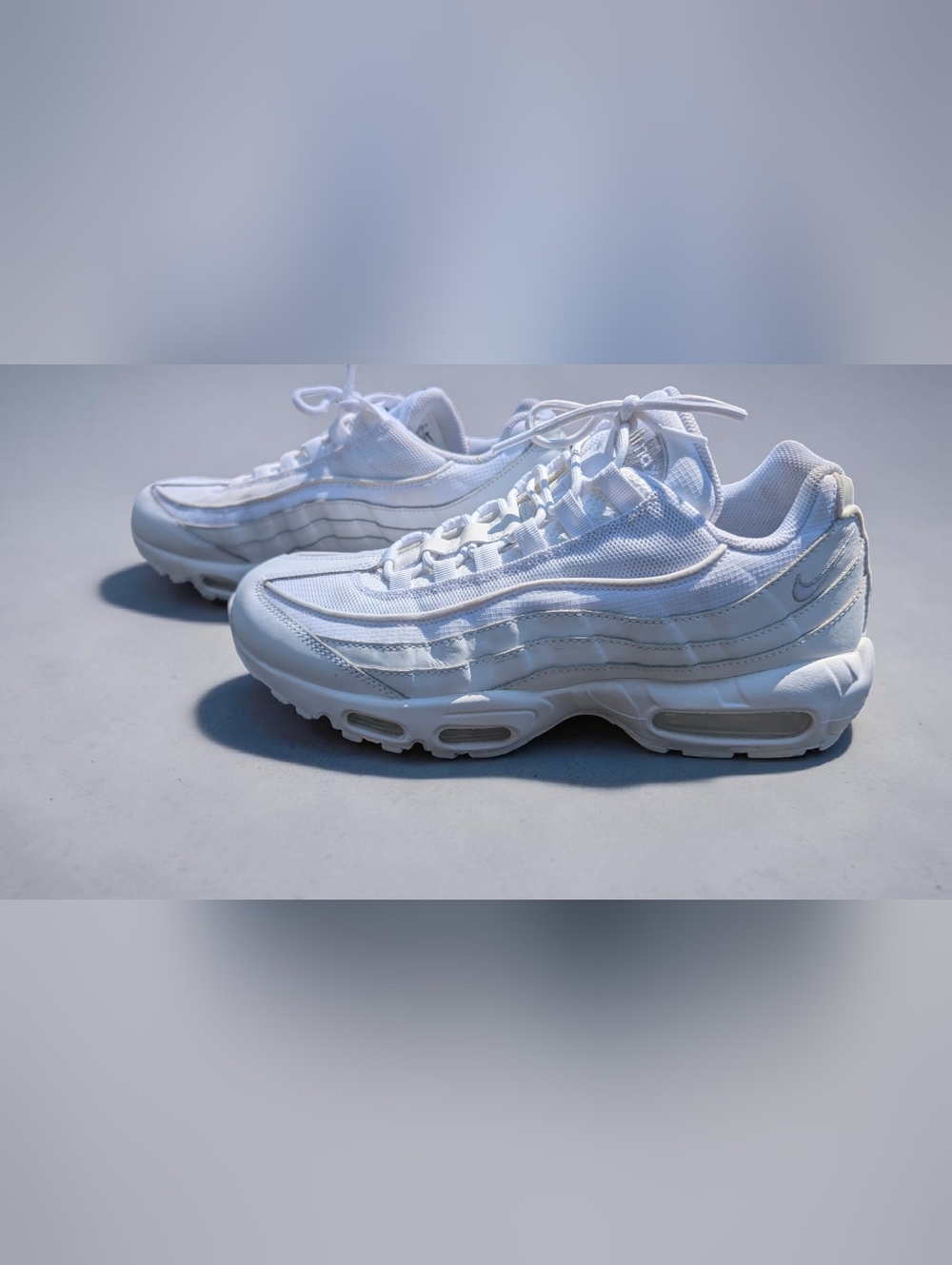 Nike White Air Max 95 Sneakers